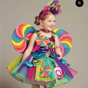 Chasing Fireflies Rainbow Candy Fairy Costume